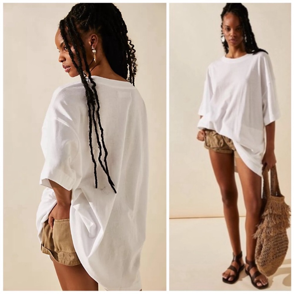 NWT Free People Essential Extreme Tee Mini